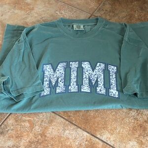 Comfort Colors Teal Graphic Tee